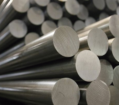 Cold drawn steel bars are pictured at a production line at ‘Schmolz + Bickenbach’ group in Duesseldorf